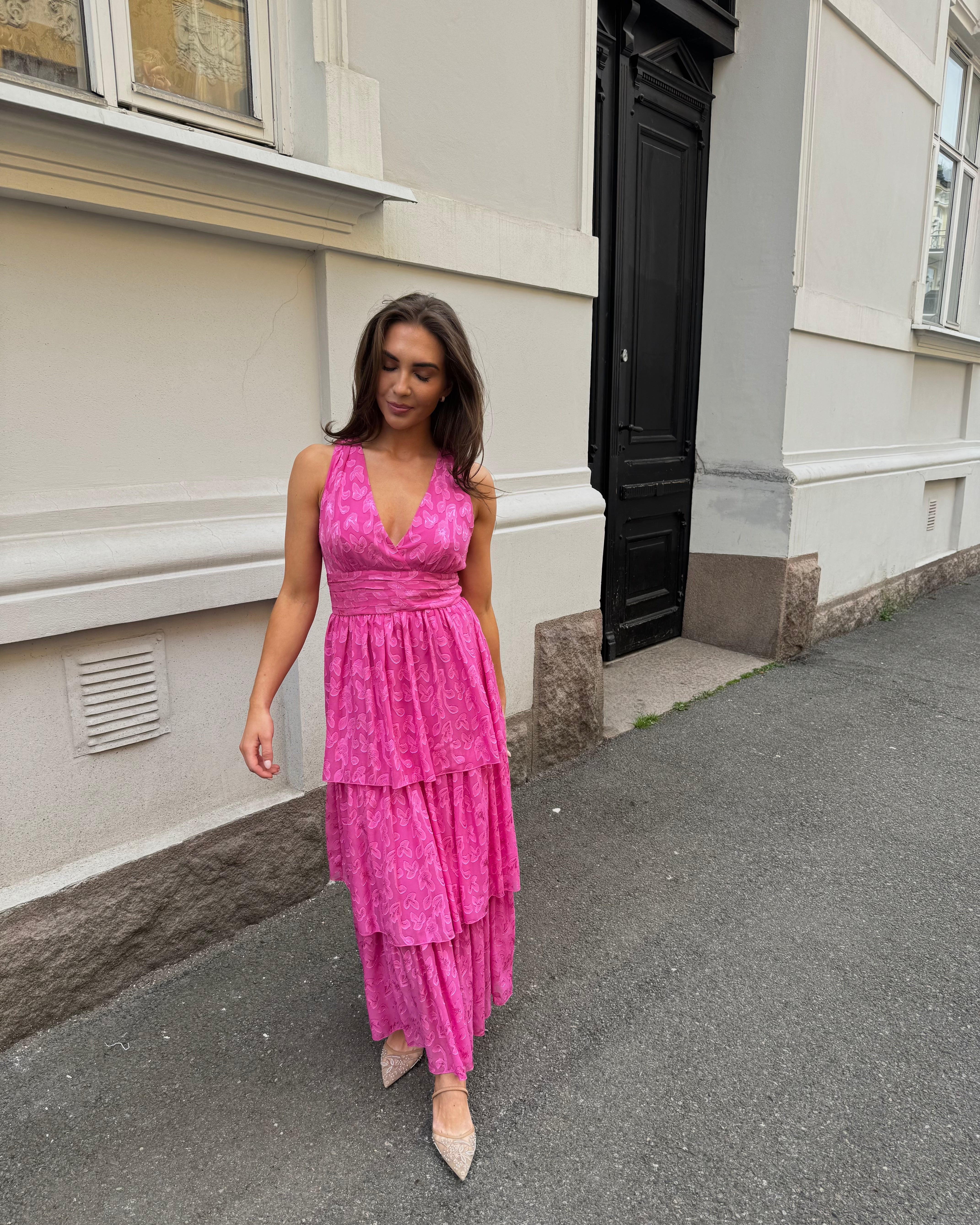 VISINDY Long Dress - Fiji Flower